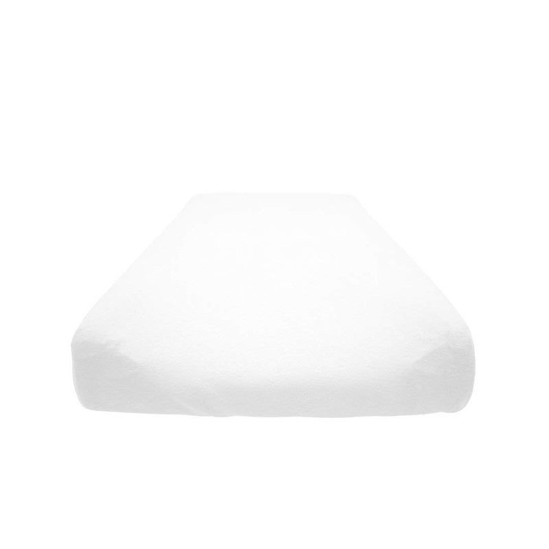 Betty Dain Stretch Jersey Universal Baby Infant Changing Pad Cover, 100% Cotton, Deep Corner Pockets Fit Changing Pads Snugly, Machine Washable, Tumble Dry Low, White - Image 4